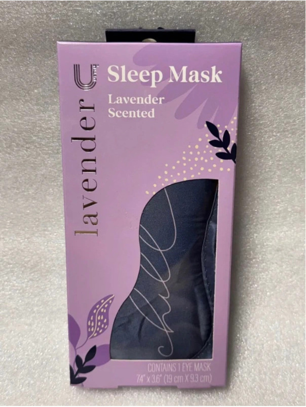 NEW Sleep Mask Lavender Scented